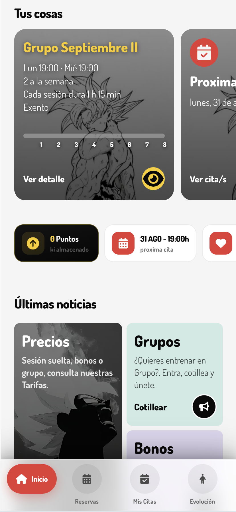 Cuenta del alumno — la app sin App Store